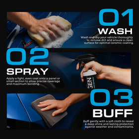 Nexgen applied across cars, motorcycle, and RV showing versatile protection