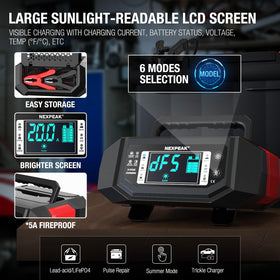 NEXPEAK built-in storage compartment organizing cords for tidy transport