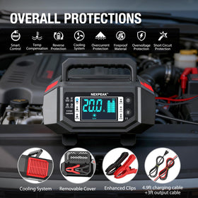 NEXPEAK pulse repair indicator highlighting battery recovery capability