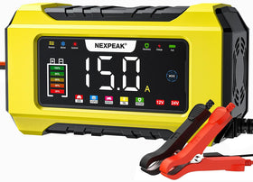 NEXPEAK NC215 front panel showing controls and status, simplifying operation