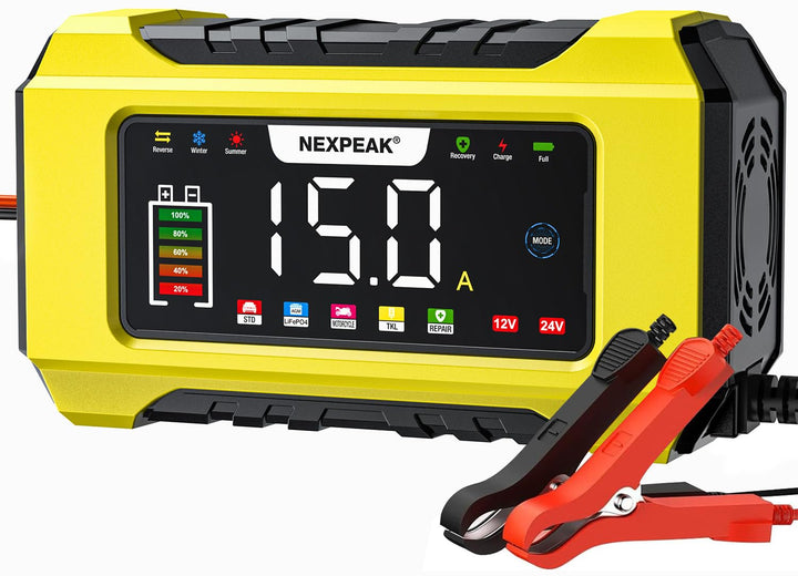 NEXPEAK NC215 front panel showing controls and status, simplifying operation