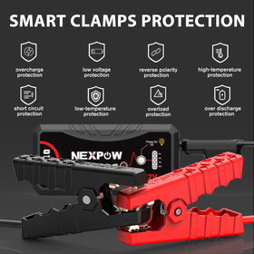 NEXPOW held in hand to show compact size and portability for glovebox storage