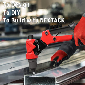 NEXTACK used on van repair showing versatile field fastening advantage
