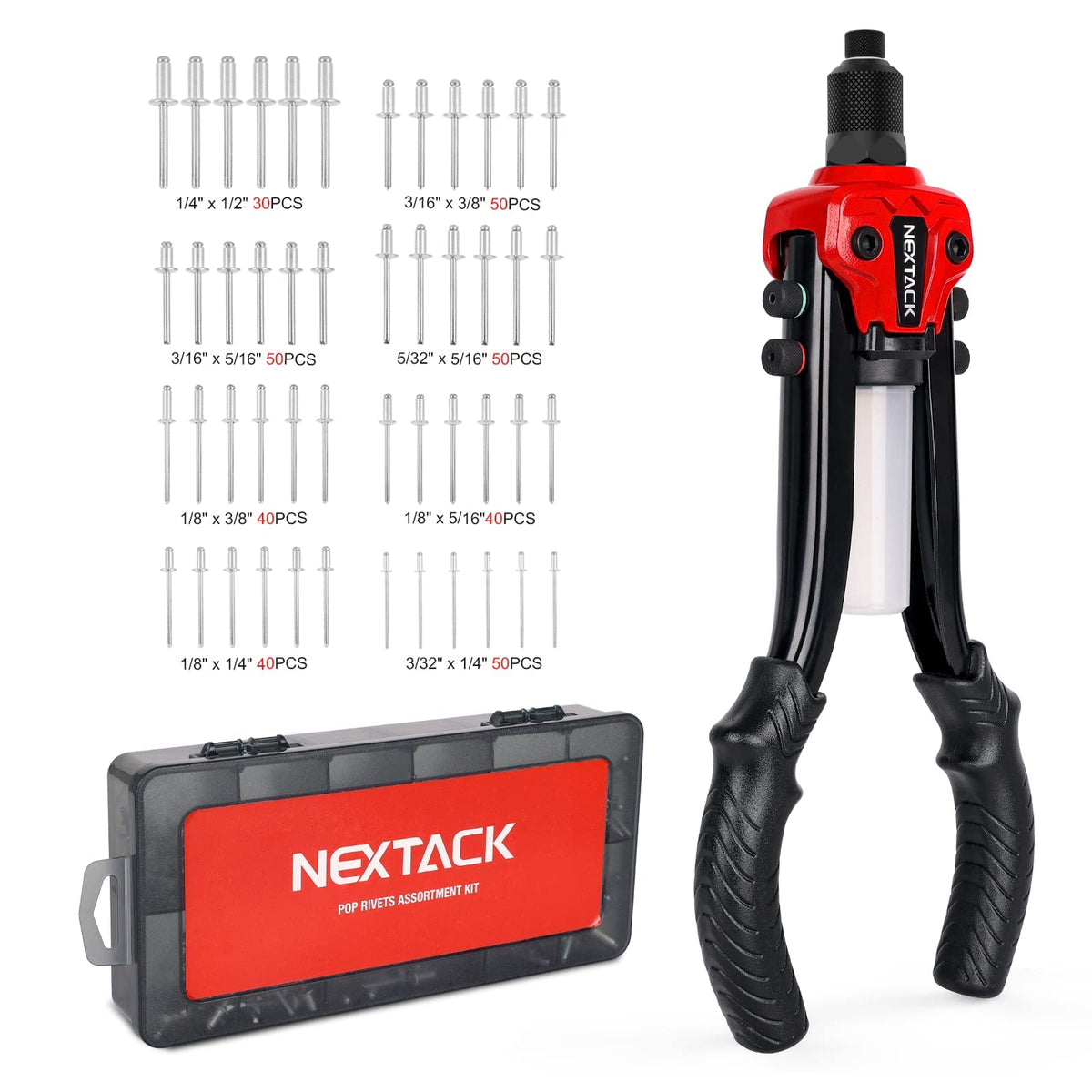NEXTACK NT300 front view showing tool shape and ergonomic handles for comfortable leverage