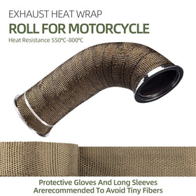 NEZUIBAN applied to turbo downpipe demonstrating thermal containment