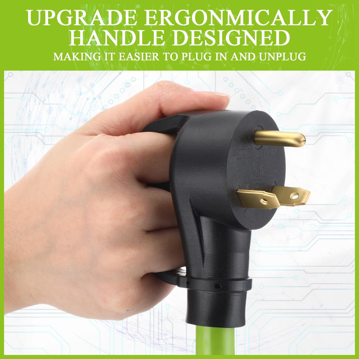 Nezyo adapter held in hands to show size and travel-ready convenience benefit