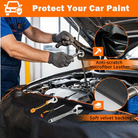 Ngdiluxury in use with mechanic working demonstrating protection while repairing