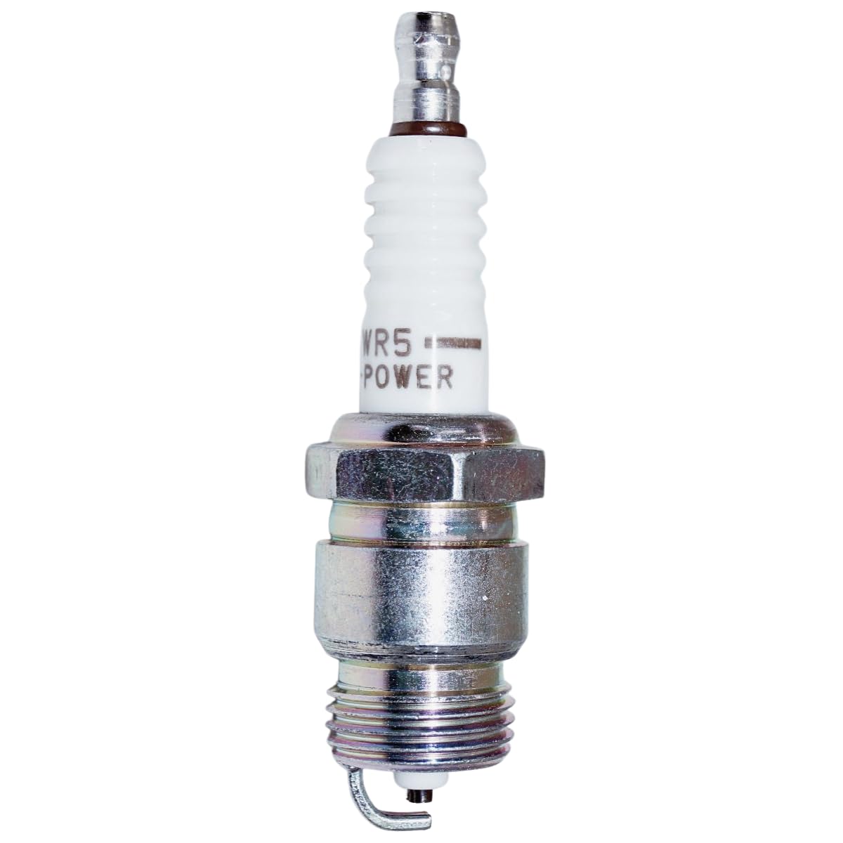 NGK 2438 ceramic insulator detail showing NGK durability and dielectric strength