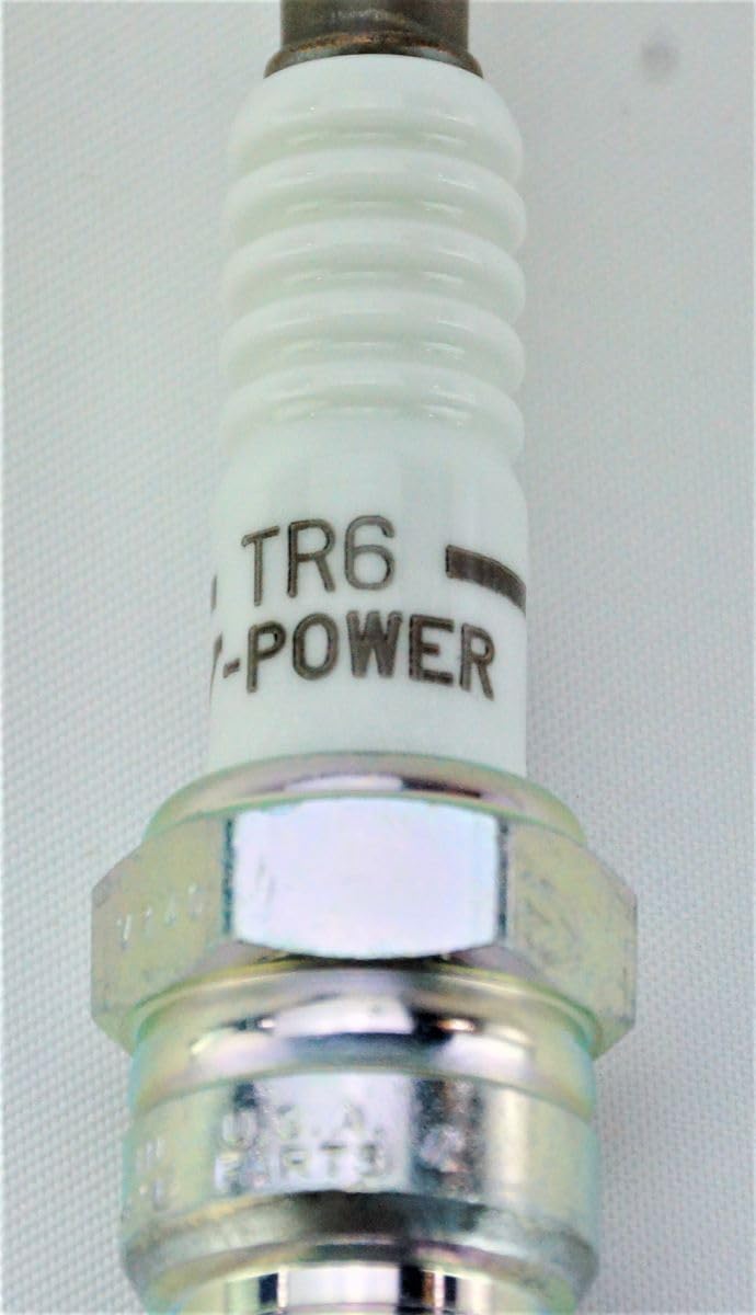 NGK 4177 TR6 copper-core cutaway illustrating high conductivity and heat transfer