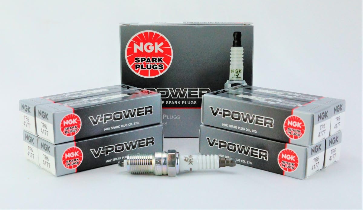 NGK 4177 TR6 front packaging showing product and benefit of OEM-fit reliability