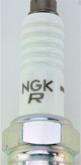 NGK 4177 TR6 set of eight arranged highlighting complete kit convenience