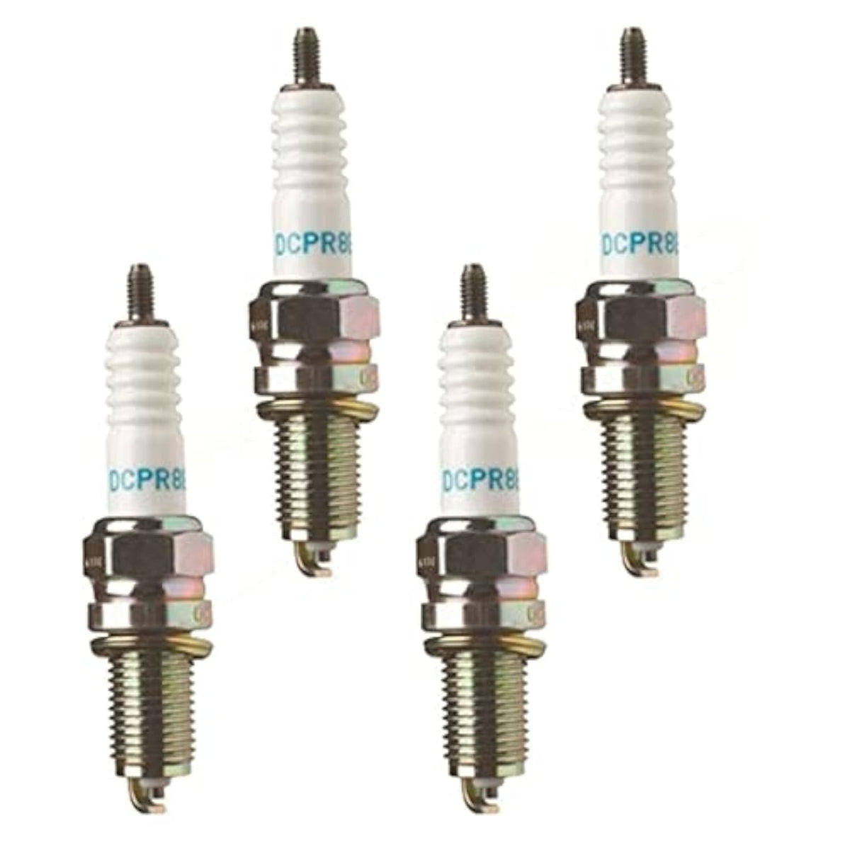 NGK 4339 front packaging showing four genuine plugs and included hardware benefit clarity