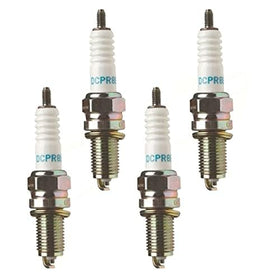 NGK 4339 spark plug closeup highlighting electrode and ceramic for consistent spark