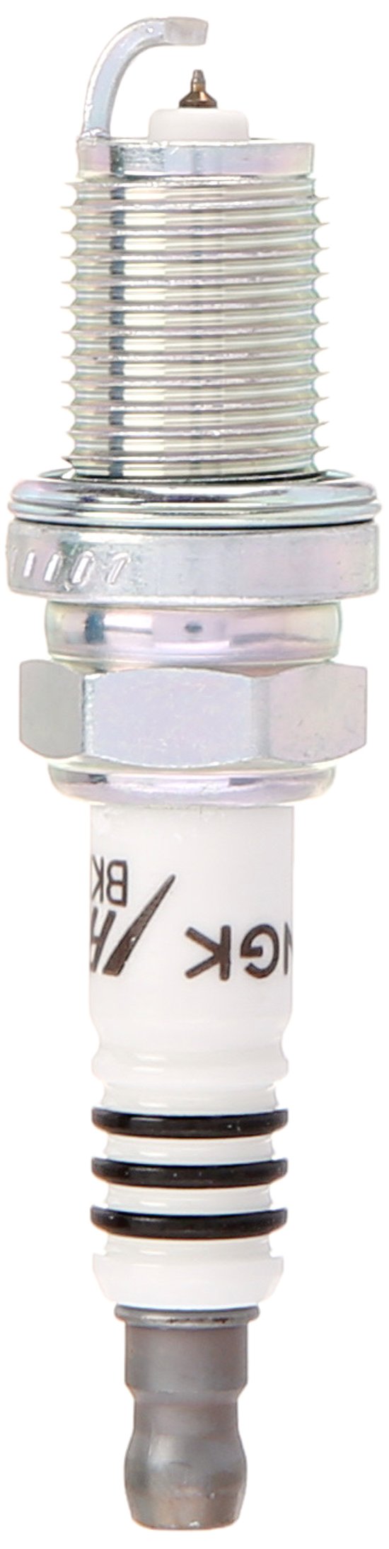 NGK BKR5EIX-11 four-pack front packaging showing part label and quantity, ensuring correct purchase