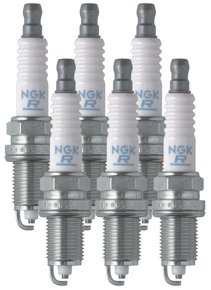 NGK spark plug front packaging showing brand and reliable OEM fit