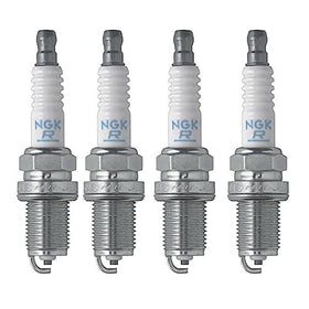 NGK BKR7E-11 electrode closeup highlighting build quality and durable tip for consistent spark