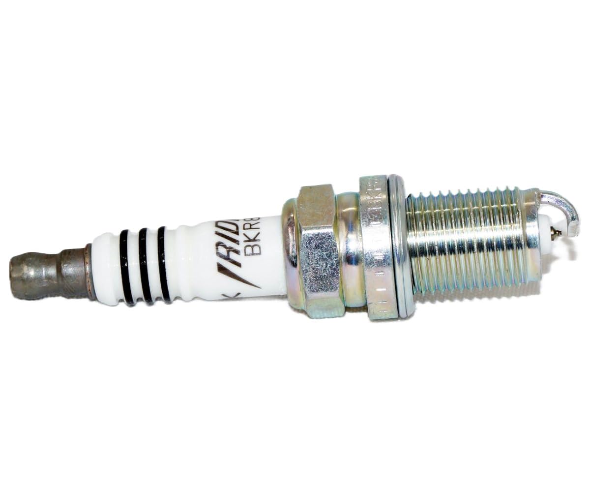NGK BKR8EIX side label with part number and specifications for accurate fitment