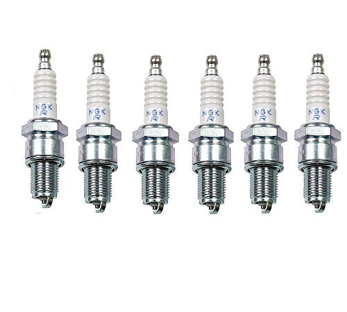 NGK BPR5ES six-pack front packaging showing genuine parts and easy identification