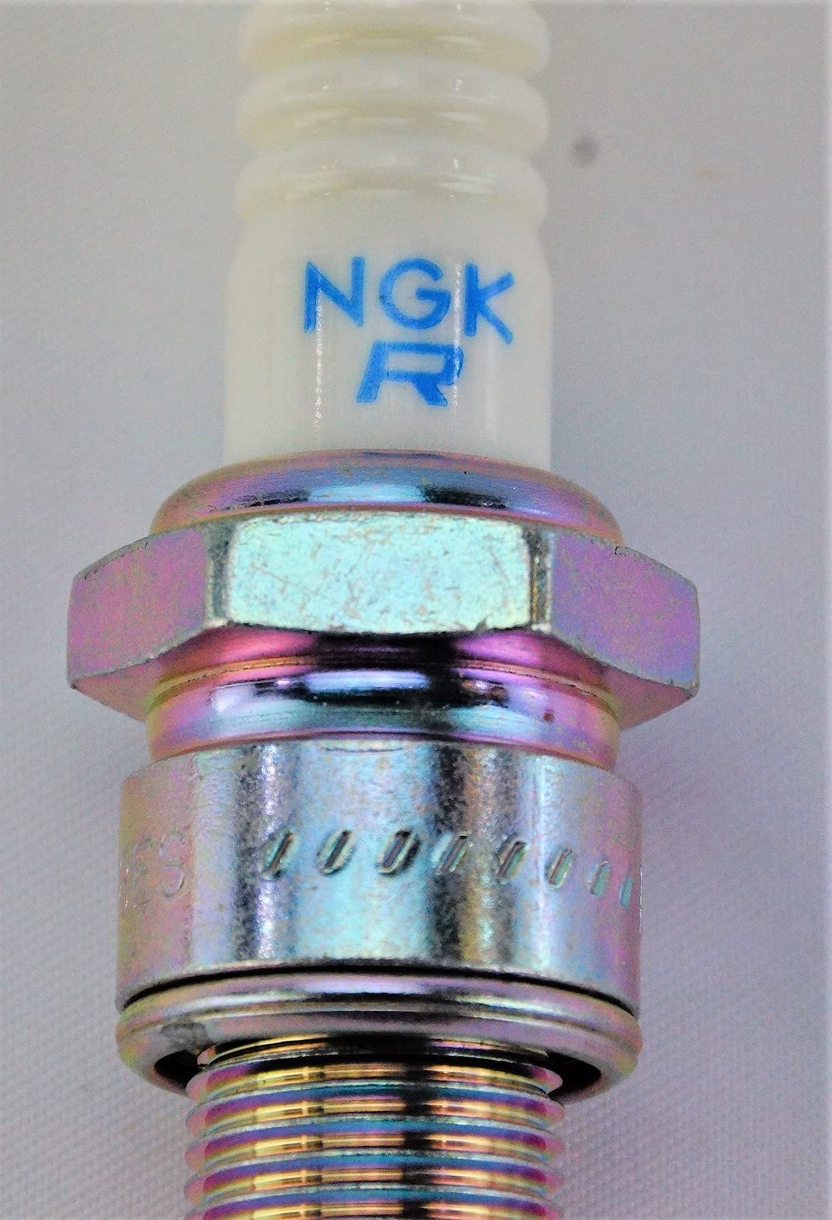 NGK BR8ES label and part number 5422 visible for fast verification benefit