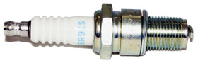 NGK BR9ES white porcelain insulator detail for clean insulation