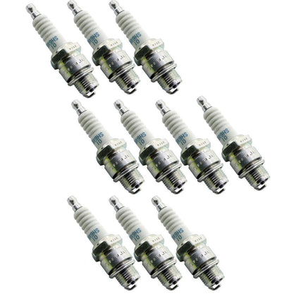 NGK BR9HS-10 front packaging showing brand and pack of 10 for clear identification and authenticity