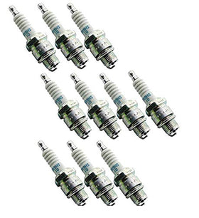 NGK BR9HS-10 installed in an engine cylinder head demonstrating correct fit and reliable ignition