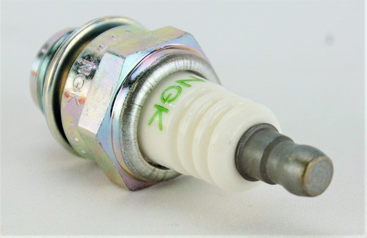 NGK ceramic insulator texture close-up demonstrating strength and heat transfer
