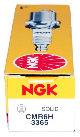 NGK CMR6H plugs next to service tools indicating easy installation and maintenance