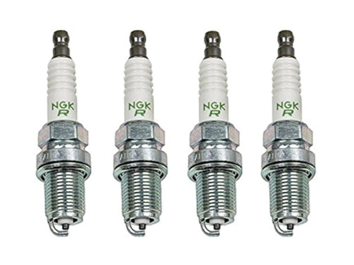 NGK CR10EK front packaging showing four plugs and genuine part assurance