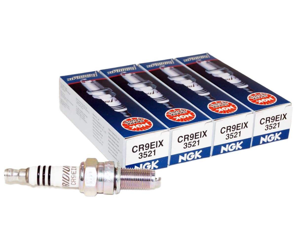 NGK CR9EIX front packaging showing product and OEM part number for trust