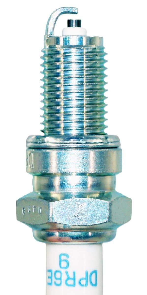 NGK DPR6EA-9 crush washer and flat seat for secure combustion sealing benefit