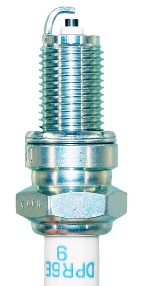NGK DPR6EA-9 crush washer and flat seat for secure combustion sealing benefit