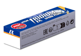 NGK electrode closeup highlighting iridium tip for long-lasting spark performance