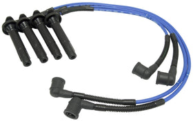 NGK front view of wire set showing connectors and fit for easy installation benefit