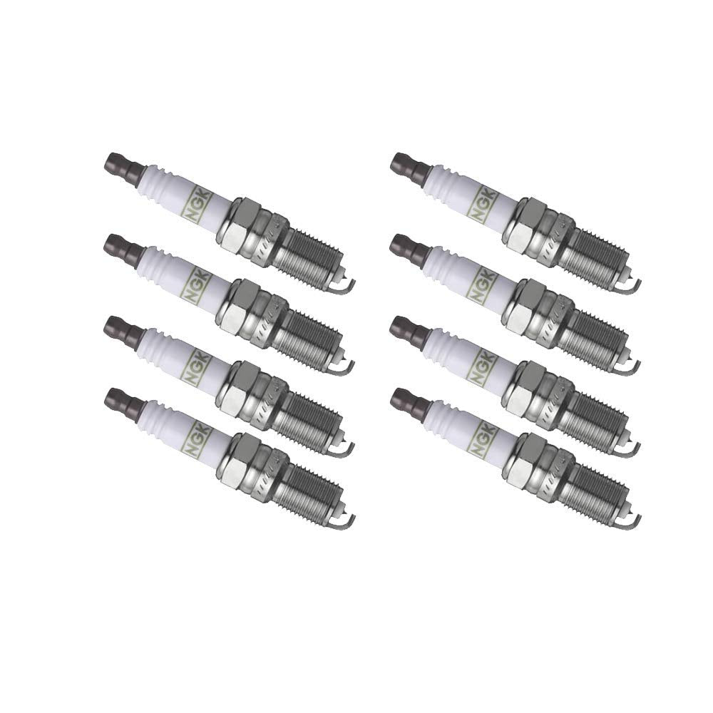 NGK G‑Power Platinum spark plugs front packaging showing eight plugs and model label for reliability