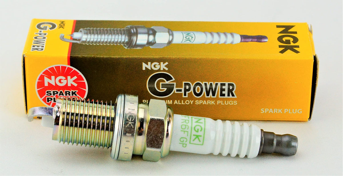 NGK G-Power spark plug close-up of electrode showing precision for reliable ignition