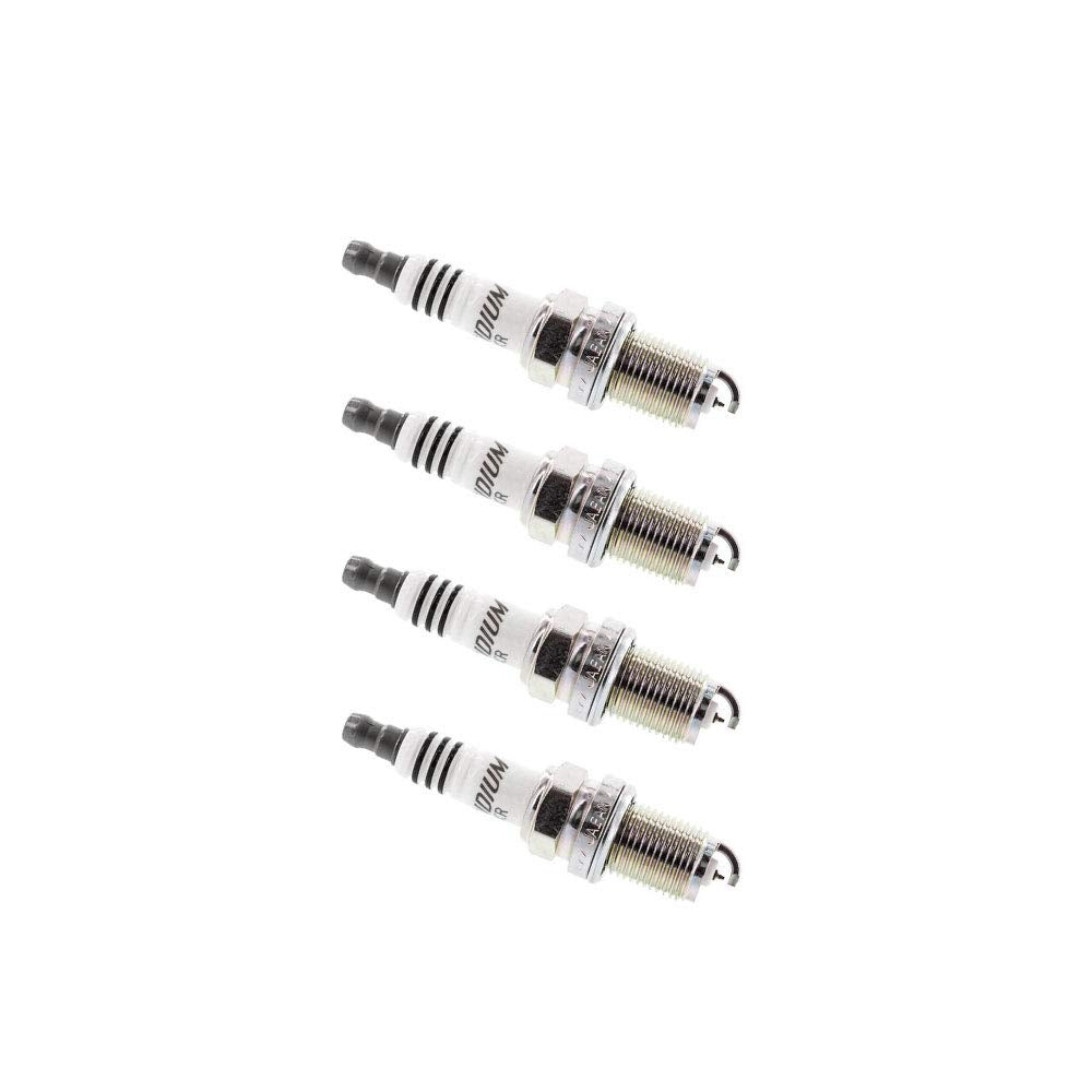 NGK Iridium IX spark plugs front pack showing OEM-quality and long-life benefit