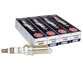 NGK iridium IX front packaging showing product and compatibility benefits