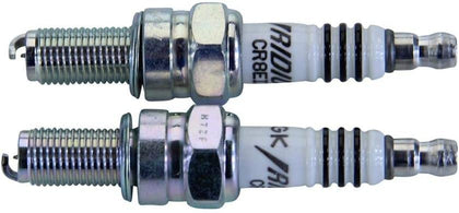 NGK iridium ix front packaging showing two plugs, clear brand and fitment benefit
