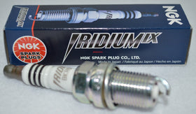 NGK Iridium IX close-up of iridium electrode showing precise tip for reliable spark