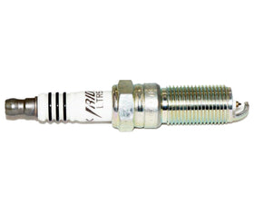 NGK spark plug side profile highlighting corrosion-resistant ground electrode durability