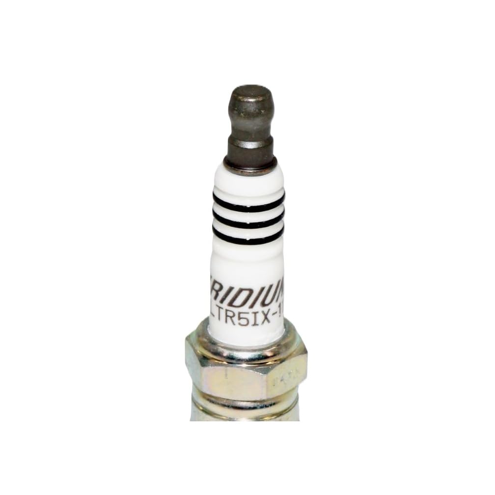 NGK plugs installed in an engine well illustrating proper in-vehicle fit and reliability