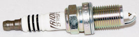NGK iridium tip detail showing fine electrode for focused spark benefit