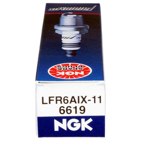 Box and label detail of NGK 6619 pack illustrating part number and compatibility for buyer confidence