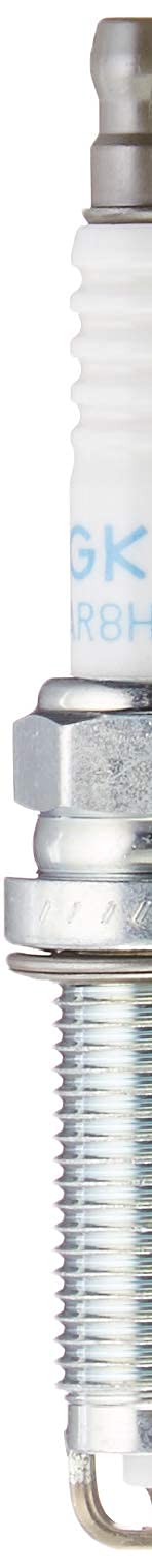 NGK Laser Iridium electrode close-up showing fine iridium tip for reliable sparks