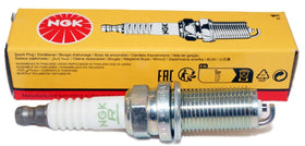 NGK LFR6A-11 single spark plug close-up highlighting precise construction benefits