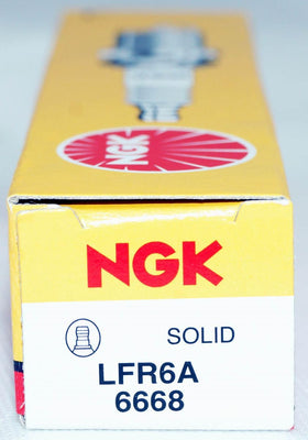 NGK LFR6A set of four arranged ready for service benefit