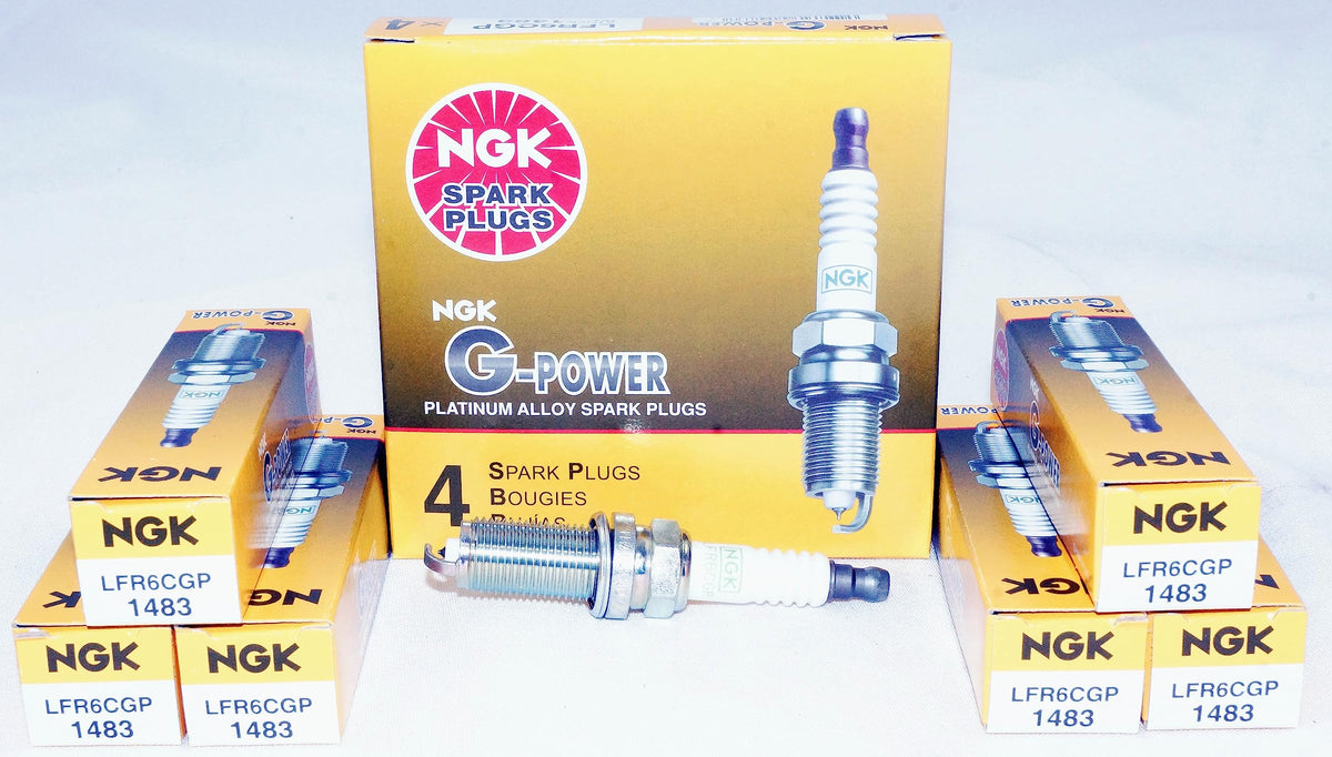 NGK LFR6CGP front packaging showing brand and quantity for easy identification