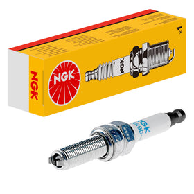 NGK LMAR8D-J front packaging displaying part number and fit benefits
