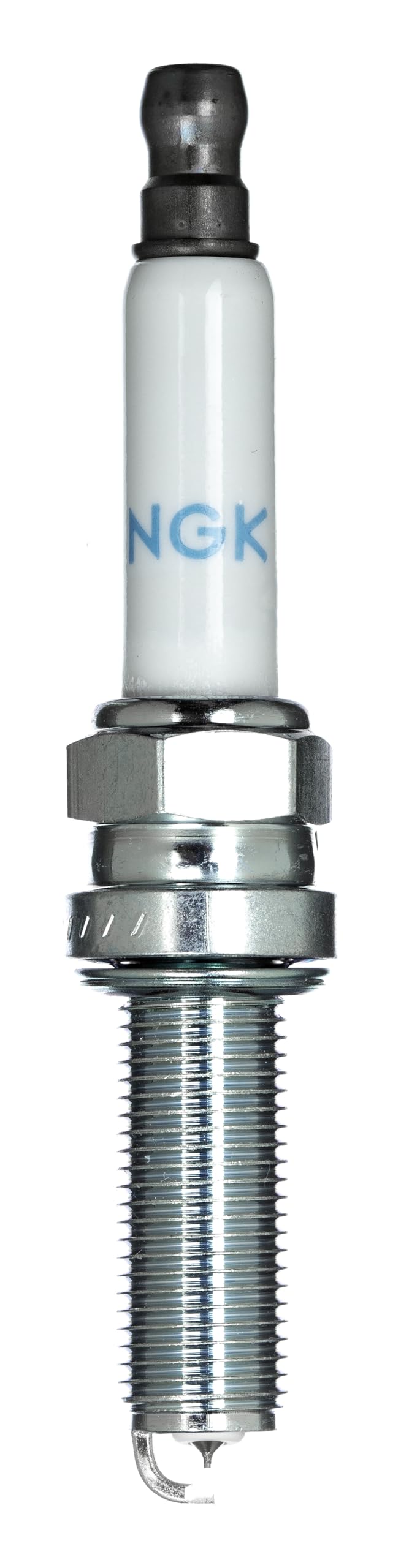 NGK LMAR9AI-10 close-up of iridium electrode demonstrating durable spark
